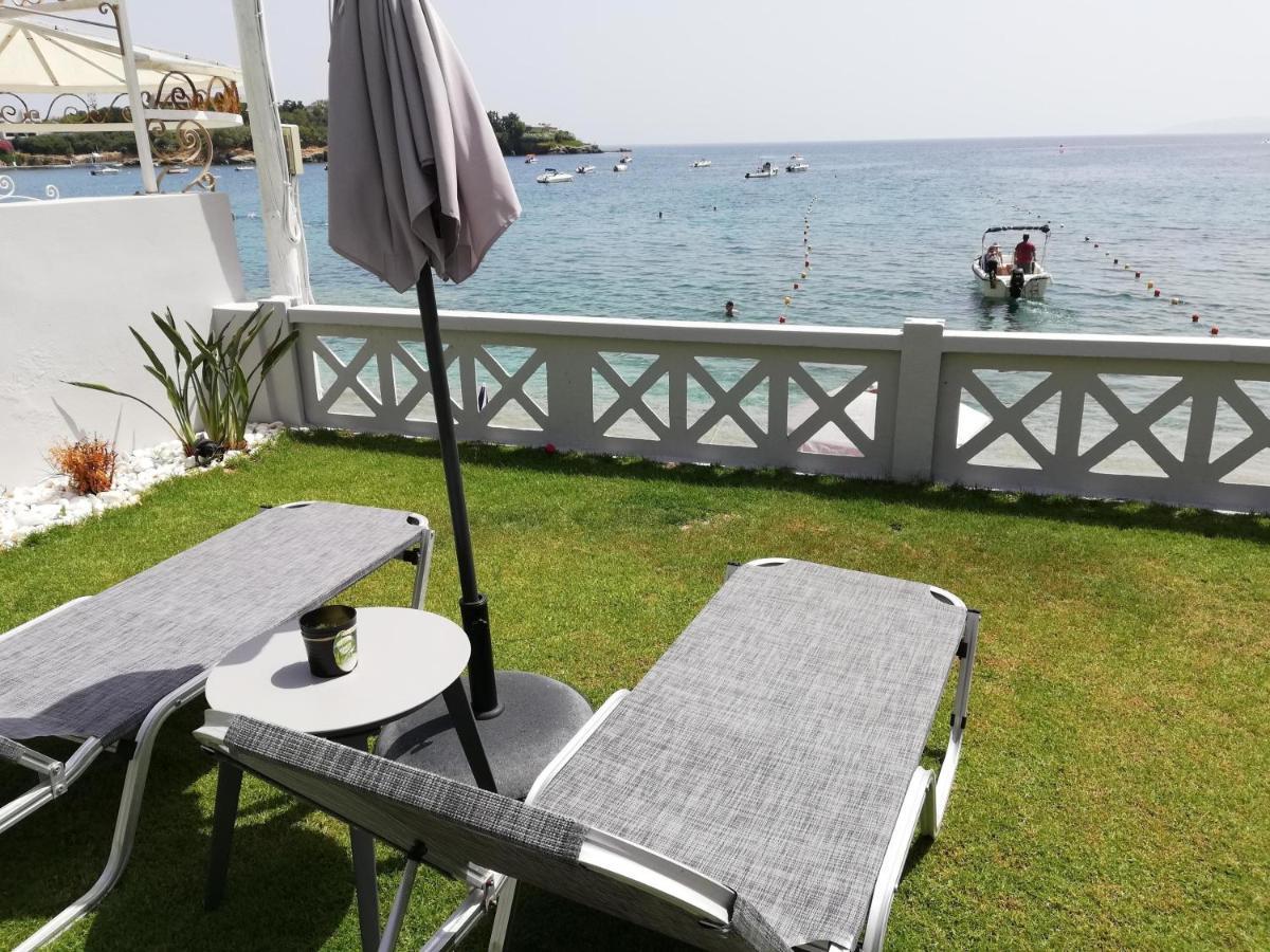 Lenico Seafront Villa Agia Pelagia  Bagian luar foto
