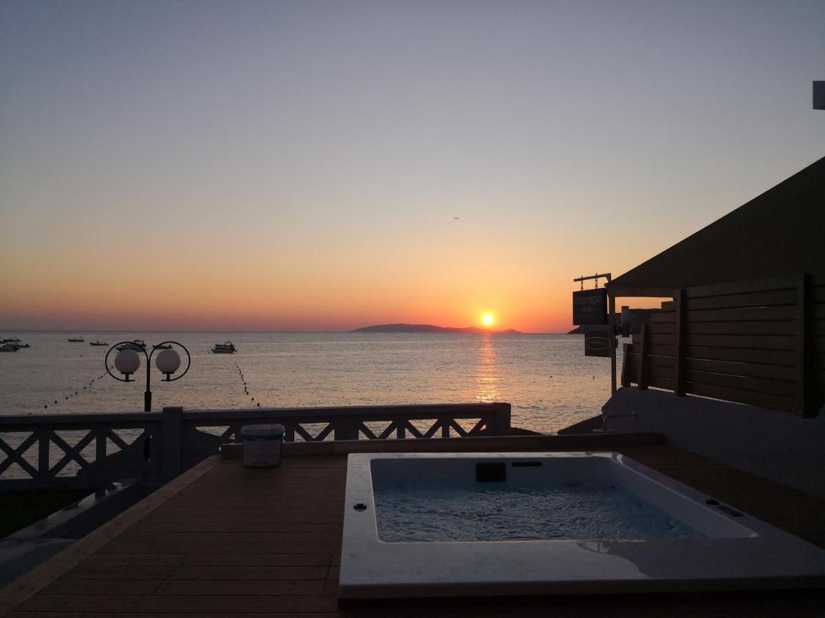 Lenico Seafront Villa Agia Pelagia  Bagian luar foto